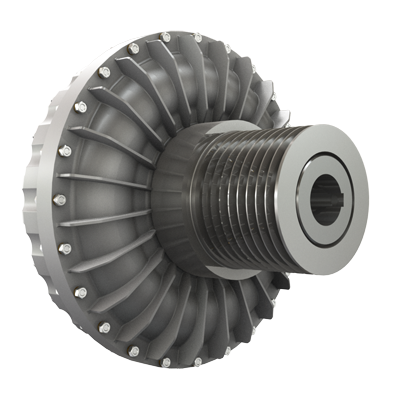 Fluid Coupling Constant Fill with pulley and its original spare parts ...